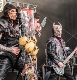 Metal Band Debauchery Mask Stage 