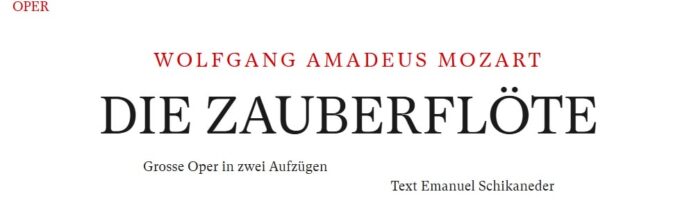 Staats Oper Wien Königin der Nacht Mozart